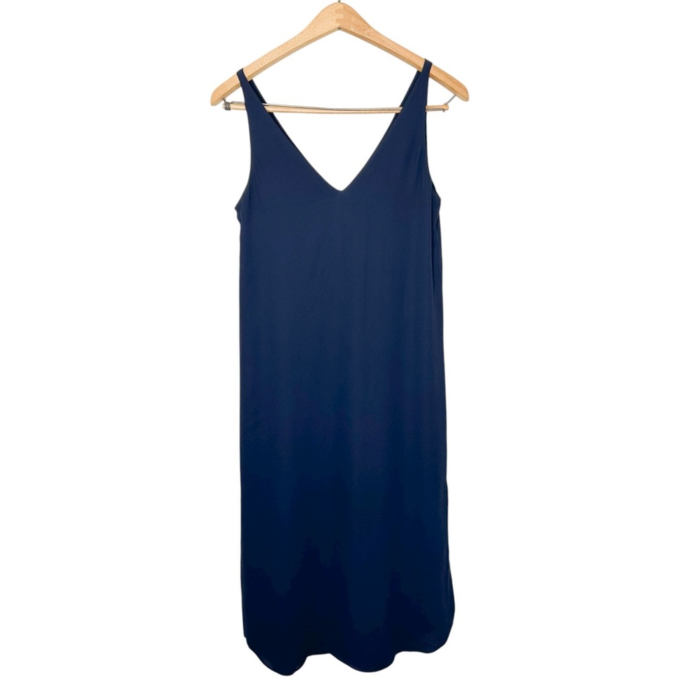 Aritzia Babaton Jeremy Midi Slip Dress Navy Blue XXS